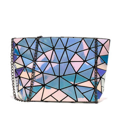 Geometry Luminous Shoulder Bag Crossbody Clutch Messenger Bags
