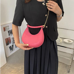 Women Chain Underarm Bag Dumpling Bag Shoulder Bag
