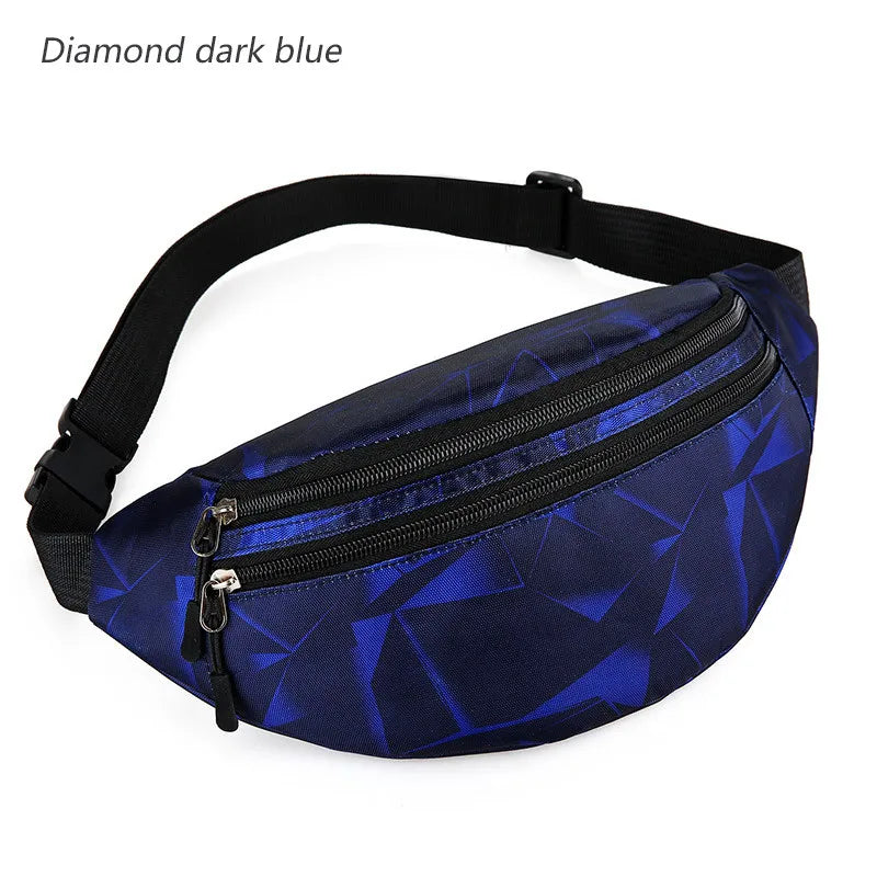 Women Chest Bag Holographic Waist Pack Sport Fanny Pack Female Crossbody Bag