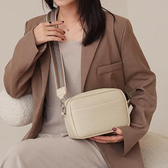 Women Classic Shoulder Crossbody Bag PU Leather Small Messenger Bag