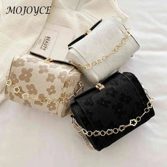 Women Classic Woven Fabric Handbag Lady Casual Small Tote Shoulder Bag