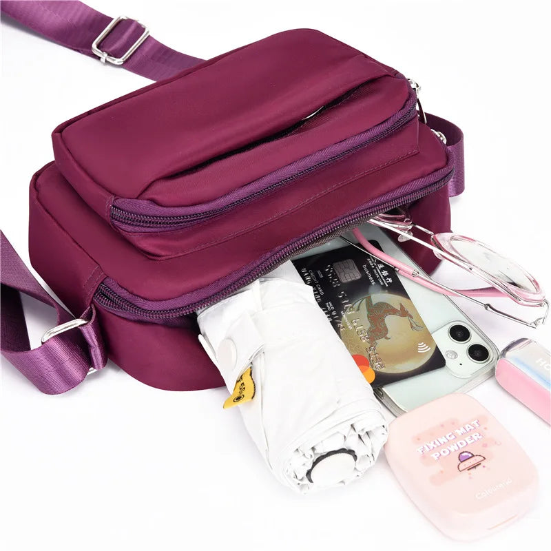 Women Cloth Messenger Bag Female Korea Japan Shoulder Crossbody Purse Female