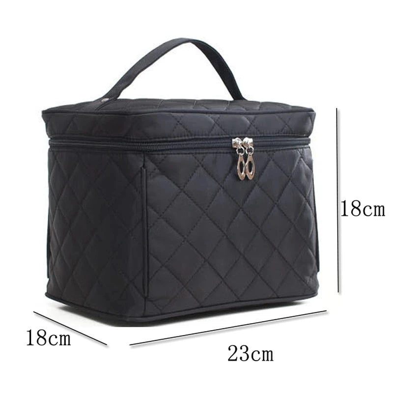 High Capacity Women Makeup Bag Waterproof Travel Organizer