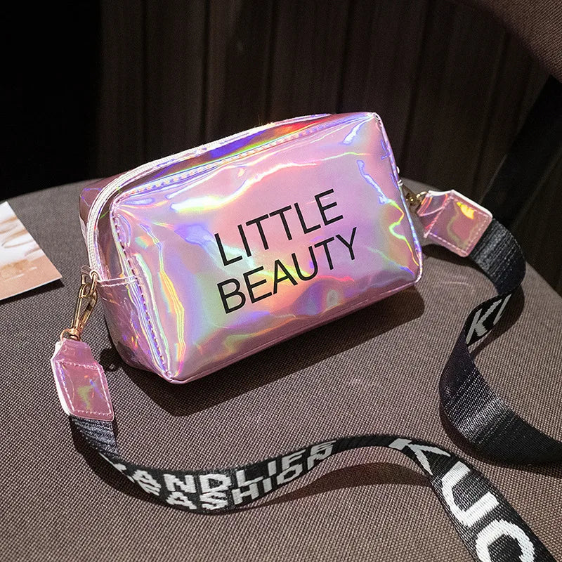 Women Crossbody Bag Messenger PVC Jelly Small Tote Candy Colors Bags