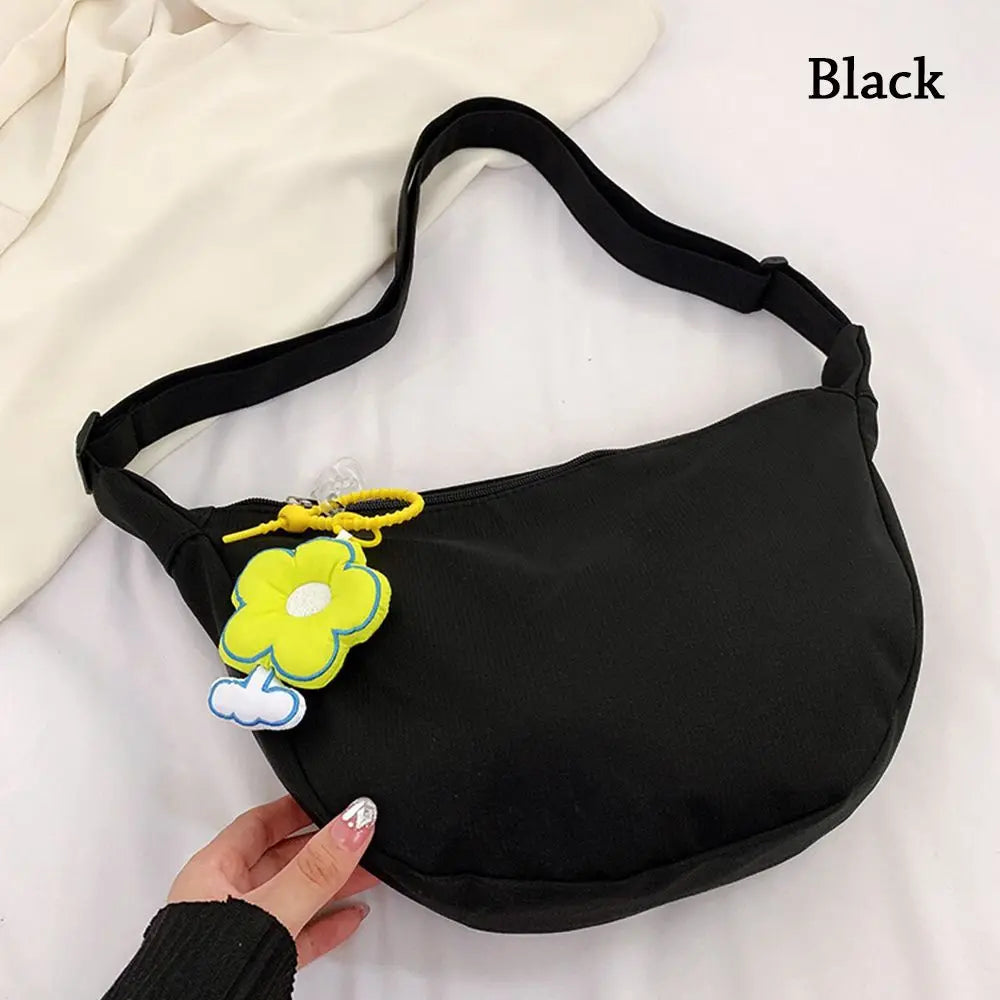 Nylon Crossbody Bag Small Shoulder Handbag Messenger Tote Shopping Bolsa