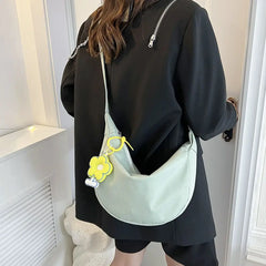 Nylon Crossbody Bag Small Shoulder Handbag Messenger Tote Shopping Bolsa