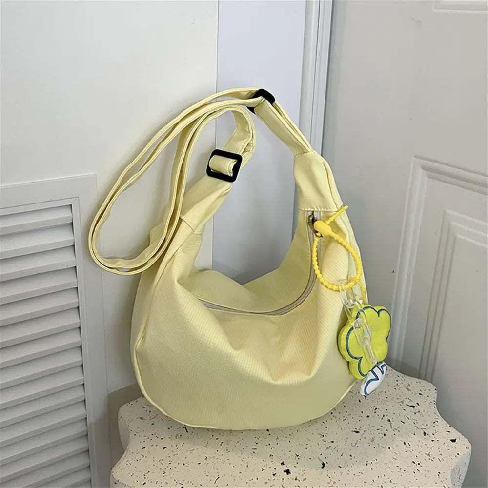 Nylon Crossbody Bag Small Shoulder Handbag Messenger Tote Shopping Bolsa
