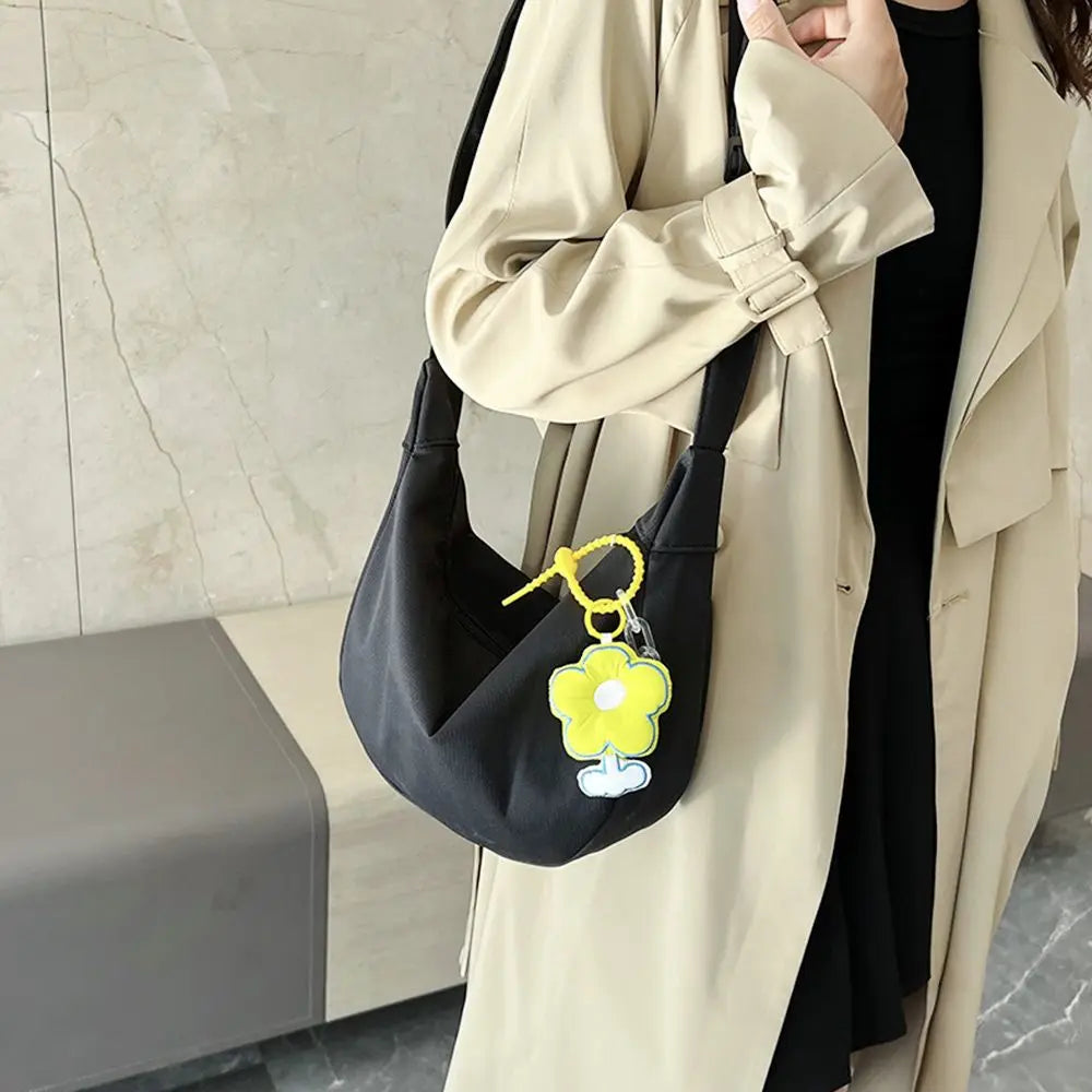 Nylon Crossbody Bag Small Shoulder Handbag Messenger Tote Shopping Bolsa