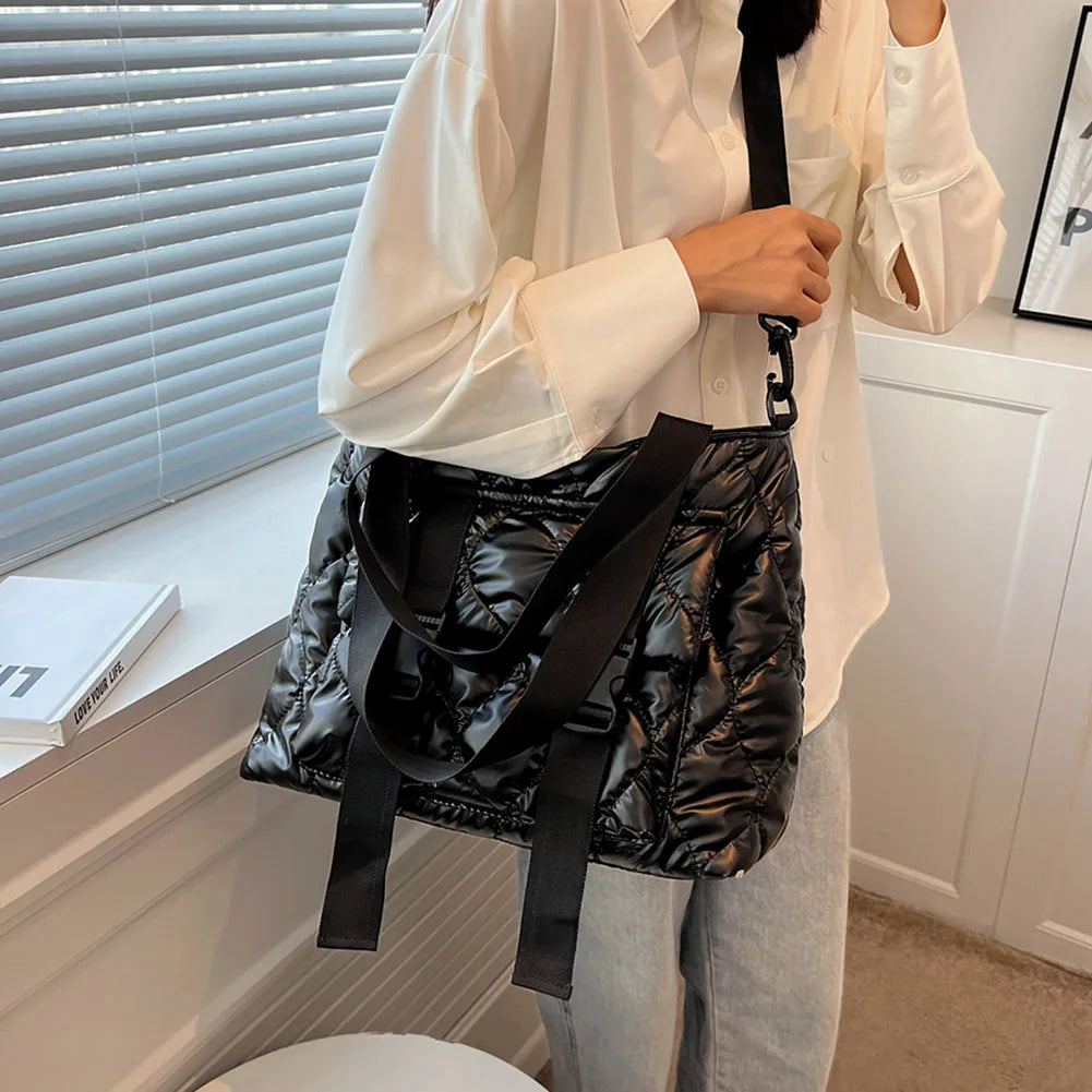 Women Crossbody Bags Casual Shoulder Tote Waterproof Nylon Large Capacity