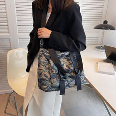 Women Crossbody Bags Casual Shoulder Tote Waterproof Nylon Large Capacity
