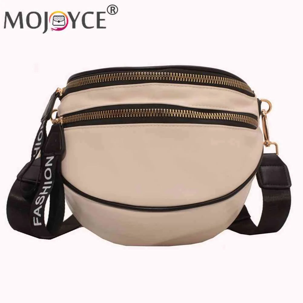 Large Capacity Leather Saddle Handbag for Women Girls