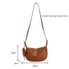 Women Crossbody Bags 2 in 1 Satchels Sling for Travel with Purse