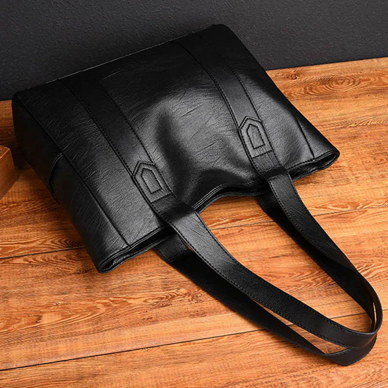 Women Crossbody Tote Bags High Leather Splice Handbag Shoulder Bag