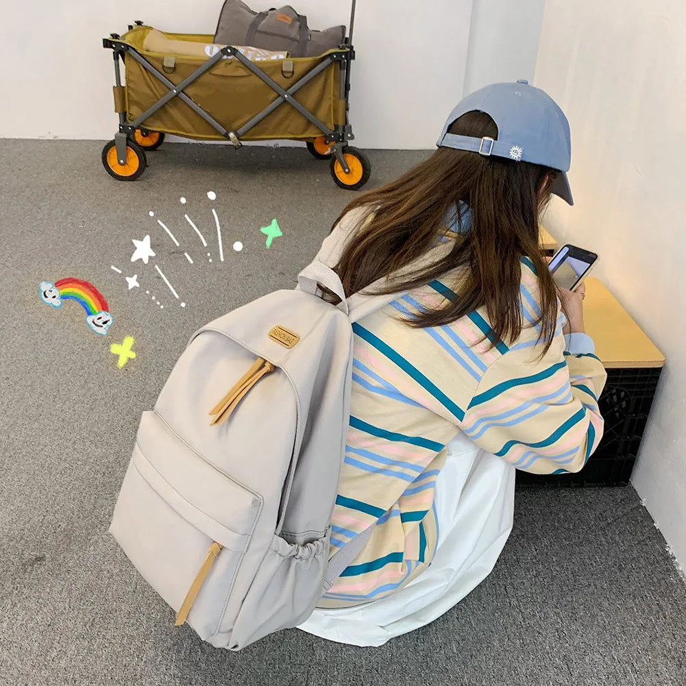 Women Backpack Female School Backpacks Student College Bag