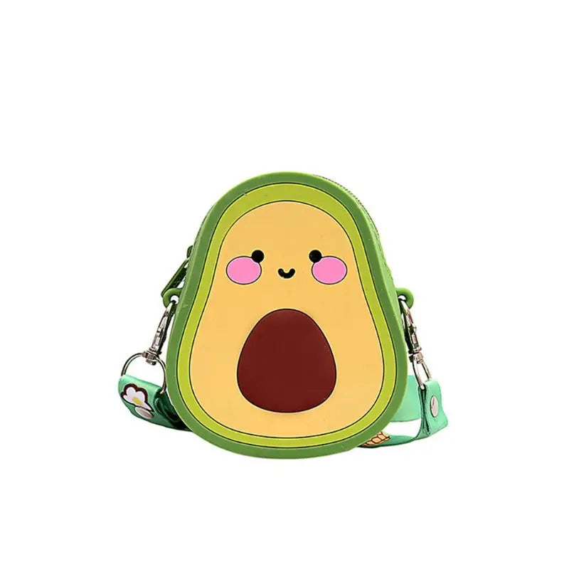 Women Fruit Shape Shoulder Crossbody Bag PU Leather Purse Small Tote Satche