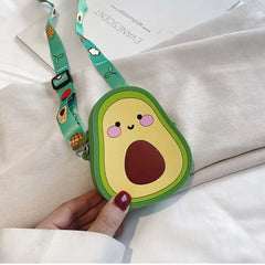 Women Fruit Shape Shoulder Crossbody Bag PU Leather Purse Small Tote Satche
