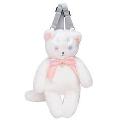 Cat Plush Doll Shoulder Bag Japanese Cartoon Crossbody Bag