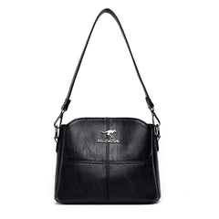 Women Embroidery Tote Bag High Leather Ladies Handbags Women Shoulder Bag
