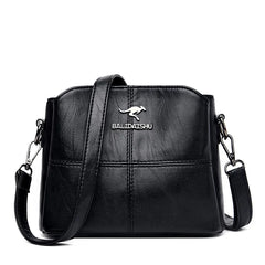 Women Embroidery Tote Bag High Leather Ladies Handbags Women Shoulder Bag