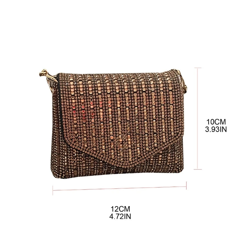 Evening Bag Purse Chain Shoulder Crossbody Clutch Party Handbag