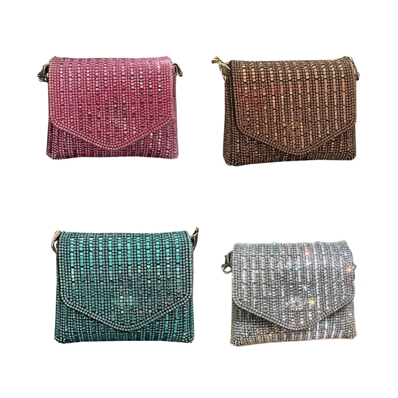 Evening Bag Purse Chain Shoulder Crossbody Clutch Party Handbag