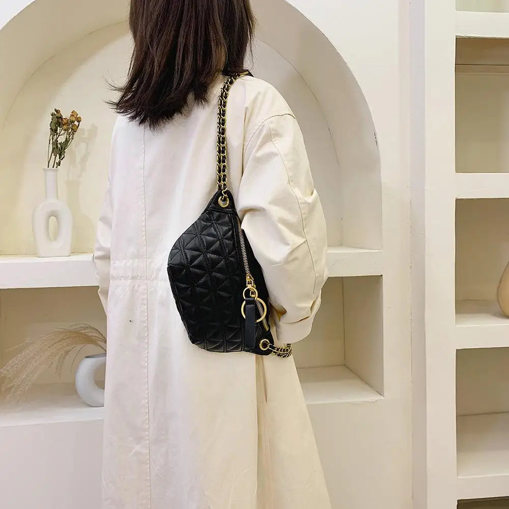 Women Fanny Chest Bag PU Leather Waist Purse Shoulder Crossbody
