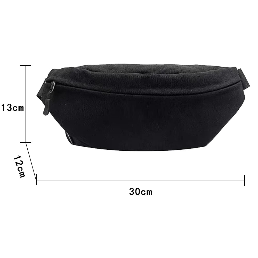 Print Belt Pouch Waist Pack for Travel Shoulder Purse Phone Belt Bags