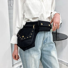 Vintage Women Fanny Pack Crossbody Bag Shoulder Chest Phone Purses