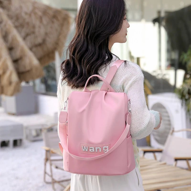 Women Backpacks Leisure Multifunctional College Student Backpack