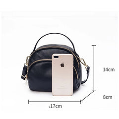 Women Bag Multi-layer PU Soft Leather Small Shoulder Messenger Crossbody Bag