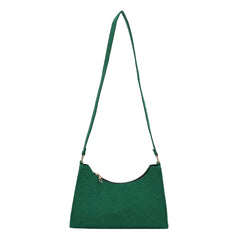 Women Solid Shoulder Bag Lady All-match Phone Messenger Bag