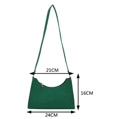 Women Felt Shoulder Bag All-match Messenger Bag