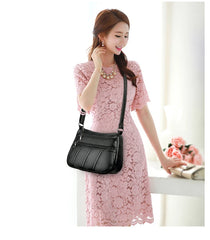Women Leather Shoulder Bags For Girl Ladies Crossbody Bags Small Bag Handbags