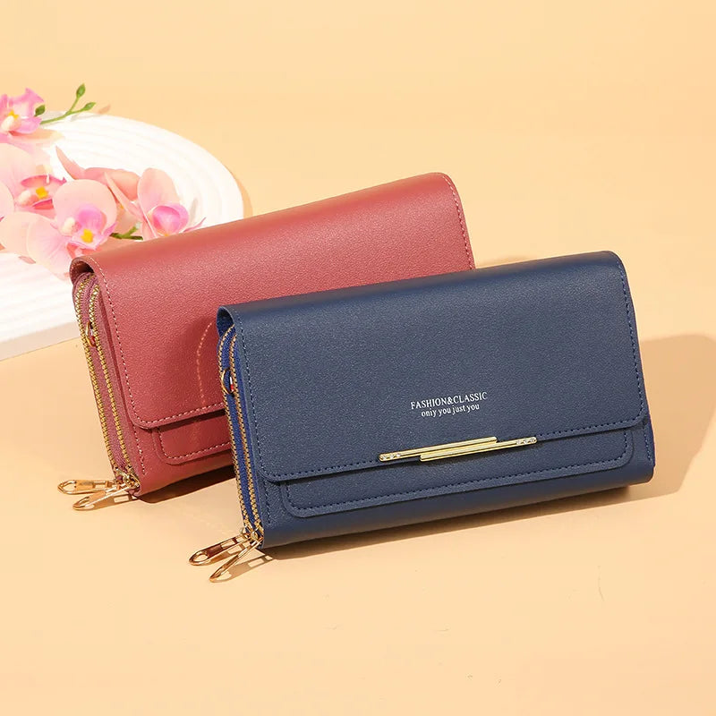 Women PU Leather Crossbody Bags Ladies Party Solid Adjustable Shoulder Strap