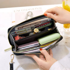 Women Touch Screen Wristlet Handbag Small Wallet