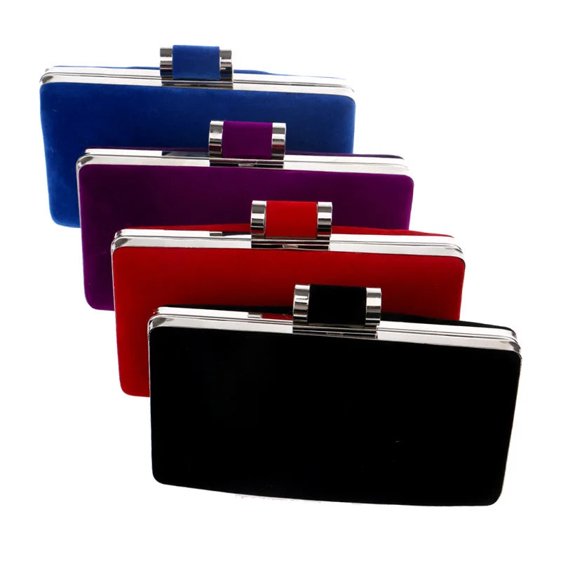 Women Party Bag Lady Bridal Clutch Evening Bags Chain Shoulder Handbags