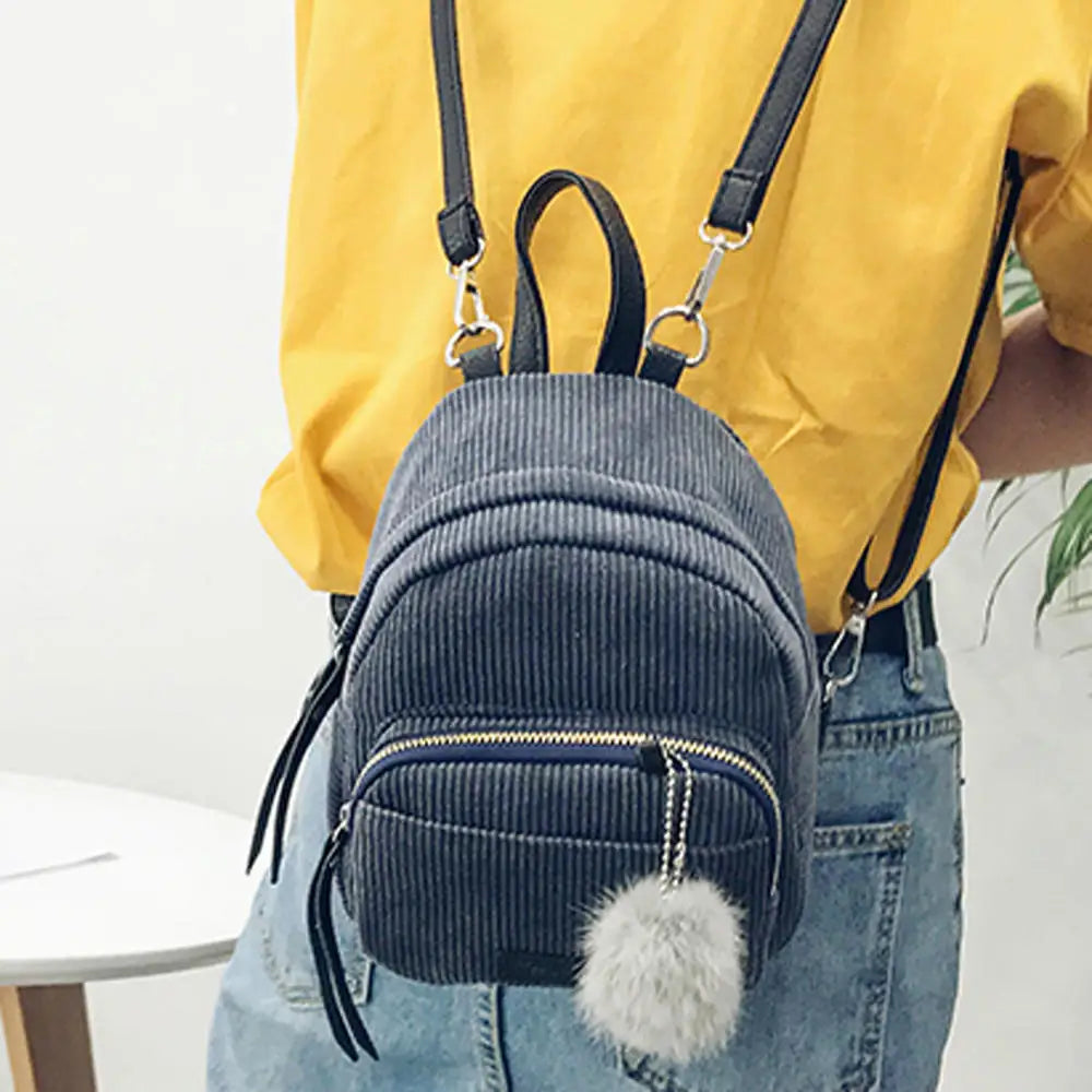 Women Mini Backpack Schoolbags Travel Shoulder Bag