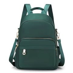 Women Large Capacity Nylon Shoulder Bag Zipper School Bag