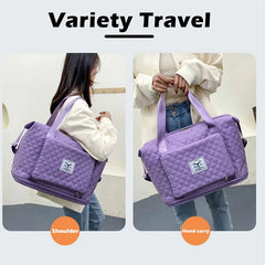 Women Folding Travel Bags Waterproof Tote Travel Luggage Bag