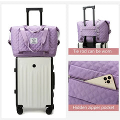 Women Folding Travel Bags Waterproof Tote Travel Luggage Bag