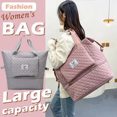 Women Folding Travel Bags Waterproof Tote Travel Luggage Bag
