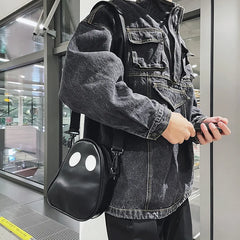 Funny Halloween Ghost Bag Purse Candy Storage Shoulder Bag