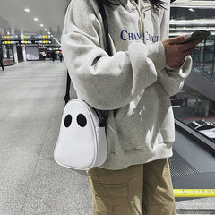 Funny Halloween Ghost Bag Purse Candy Storage Shoulder Bag