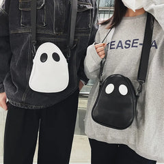 Funny Halloween Ghost Bag Purse Candy Storage Shoulder Bag