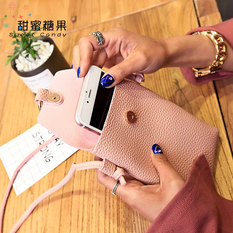Women Handbag Small Shoulder Bag Mini Casual Messenger with Tassel