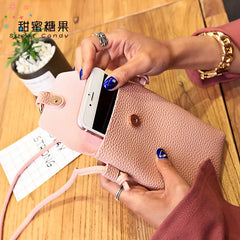 Women Handbag Small Shoulder Bag Mini Casual Messenger with Tassel