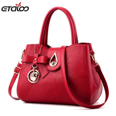 Women Handbag High PU Leather Totes Brief Bags Women Shoulder Bag