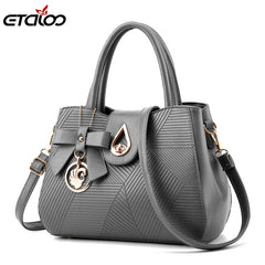 Women Handbag High PU Leather Totes Brief Bags Women Shoulder Bag
