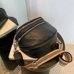 Women Handbag Soft PU Leather Tote Shoulder Messenger Bag