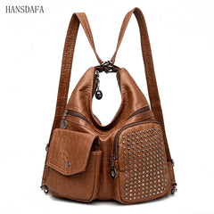 Women Handbag Solid Messenger Bag Large Capacity Casual Shoulder Bag